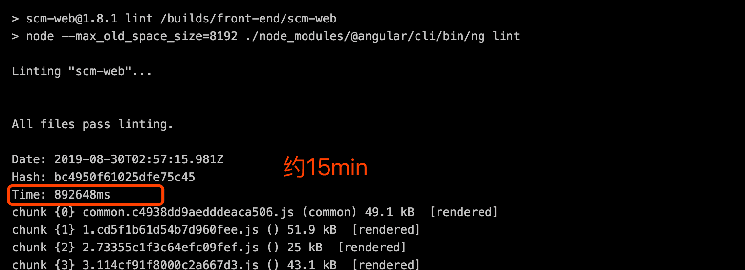 Angular 工程 ng build 构建提速
